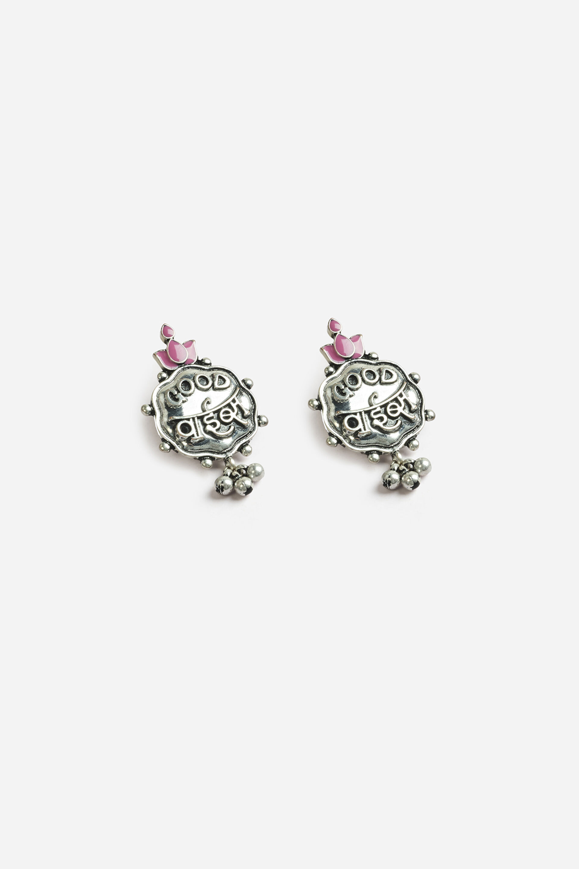 Good Vibes Stud Earrings, , image 2